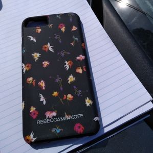 A Rebecca Minkoff hard iphone case